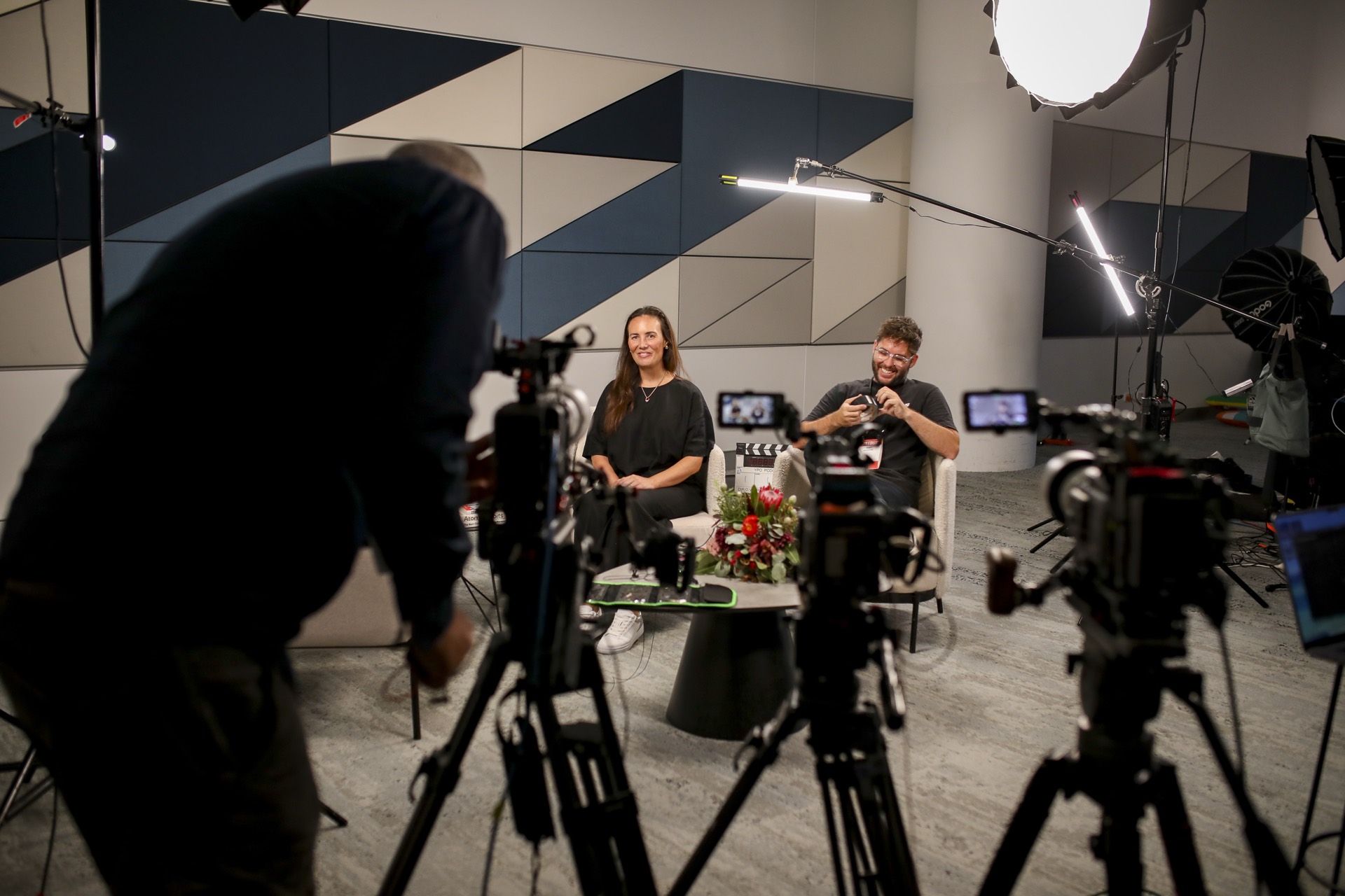 Zarco Creative crew on a Sydney video shoot